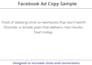 write high converting copy for ads, sales and websites